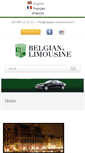 Mobile Screenshot of belgianlimousine.com